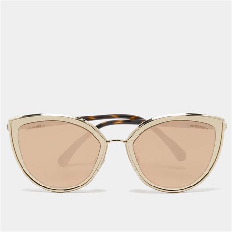 chanel gold cat eye sunglasses|best designer cat eye sunglasses.